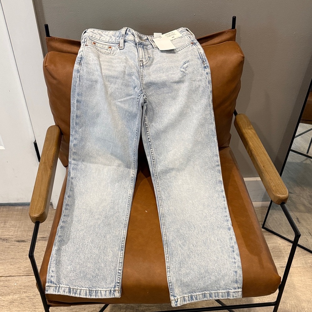 H&M Kids Light Wash Straight Leg Jeans